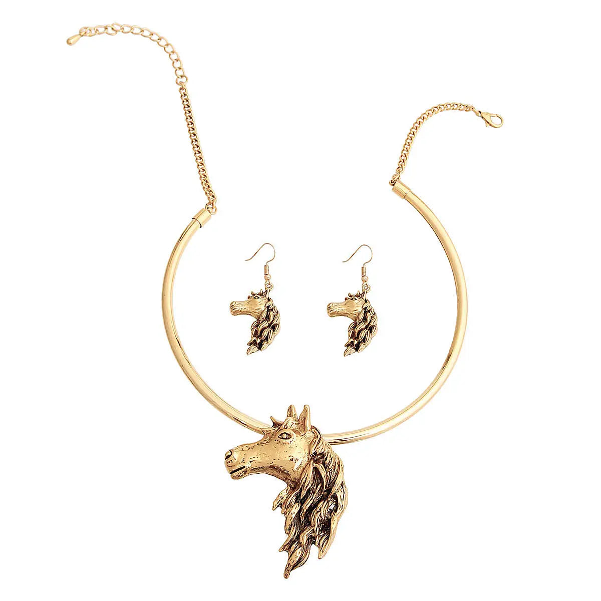 Mustang Necklace Set