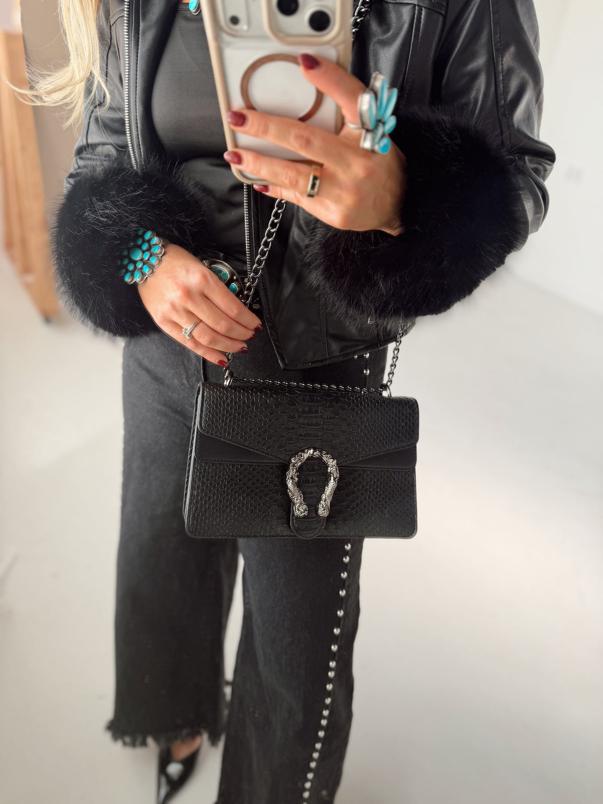 Harley Horseshoe Handbag