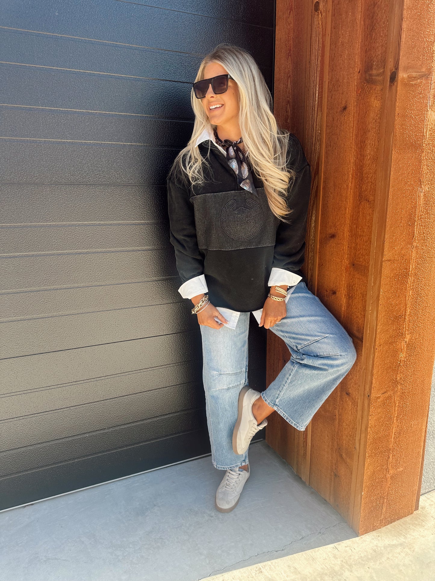 DOUBLE TAKE *MIDNIGHT PULLOVER