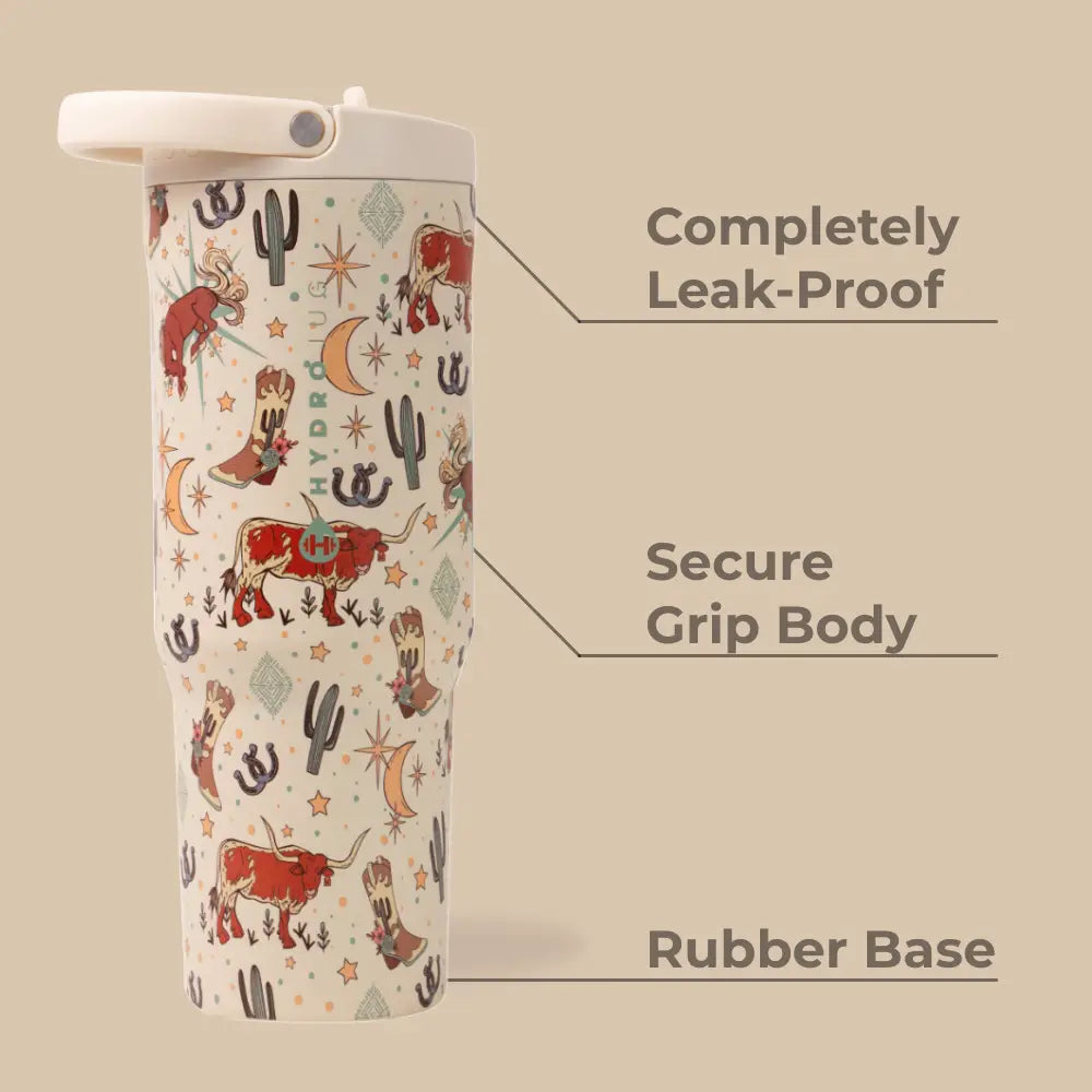 Rodeo Western 40 oz Sport Water Bottle