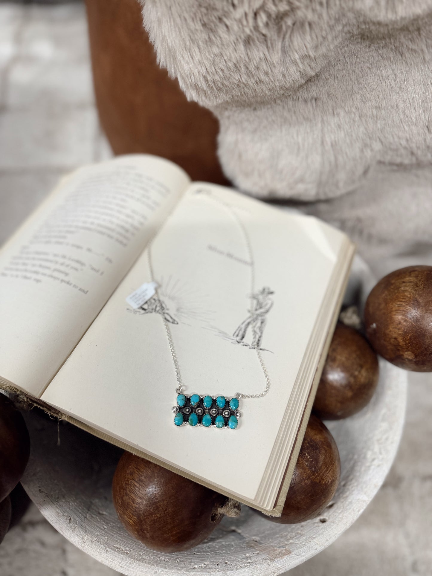 Amara Hada Collection Kingman Turquoise Necklace
