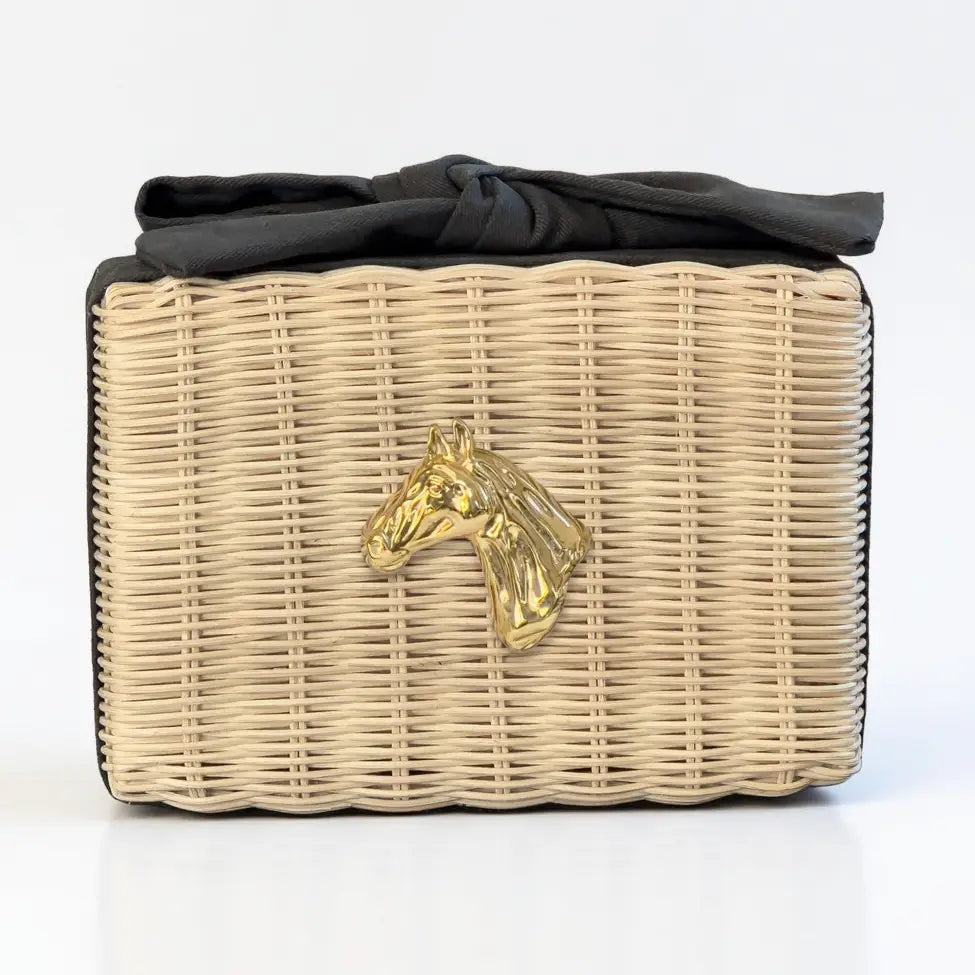 Derby Bow Clutch - Black