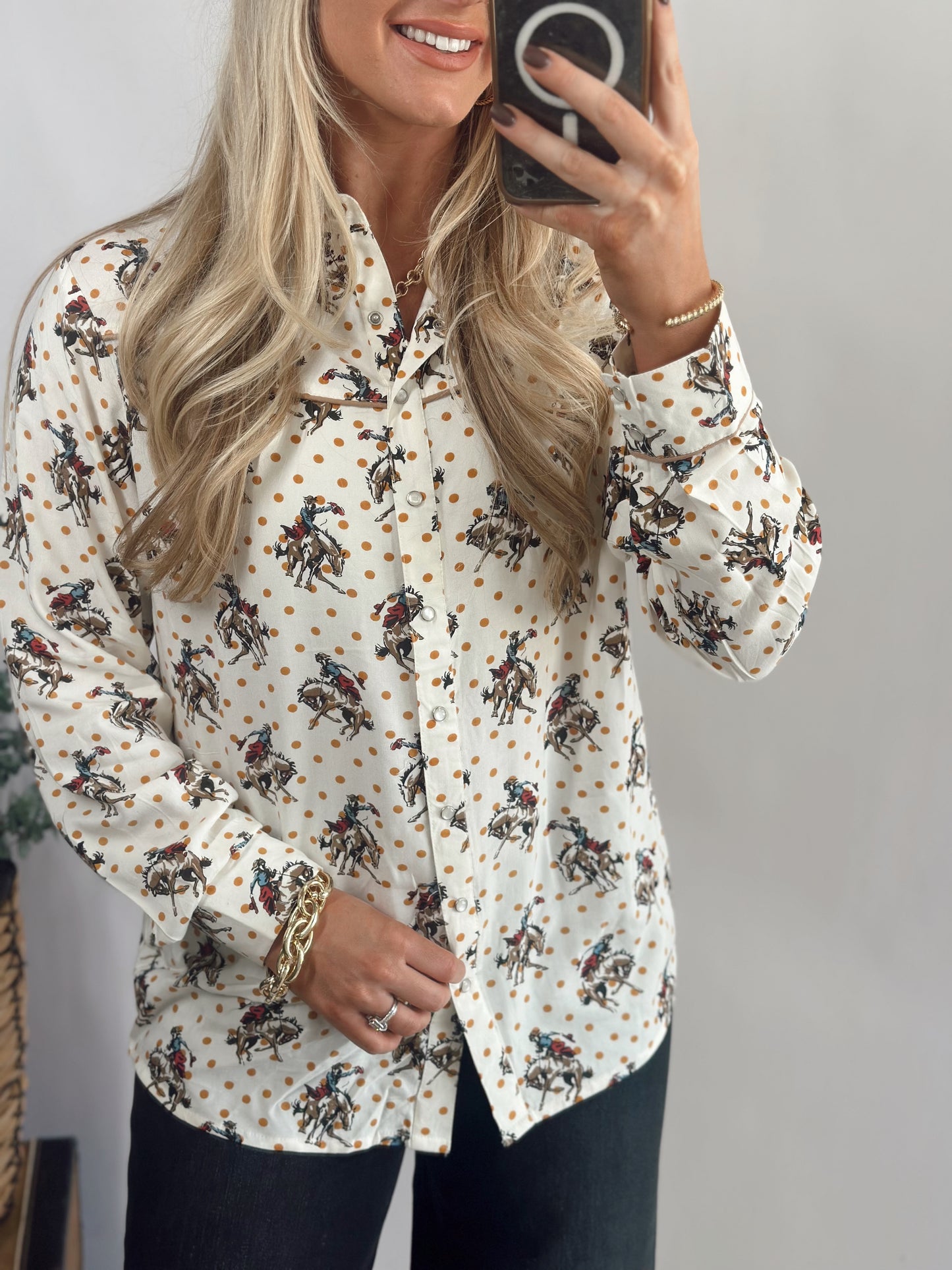 Buckaroo Betty Button Up