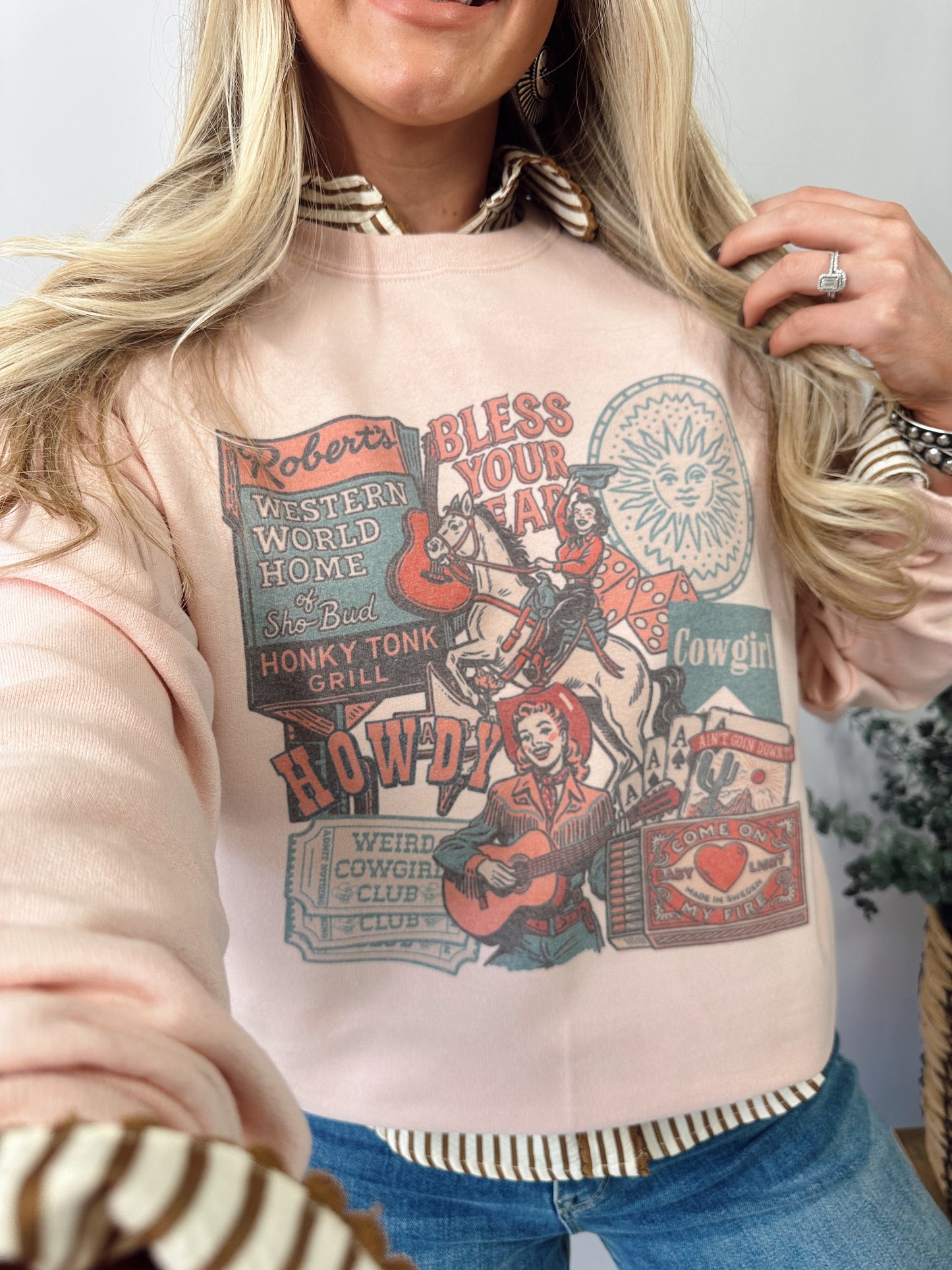 Cowgirl Club Sweatshirt