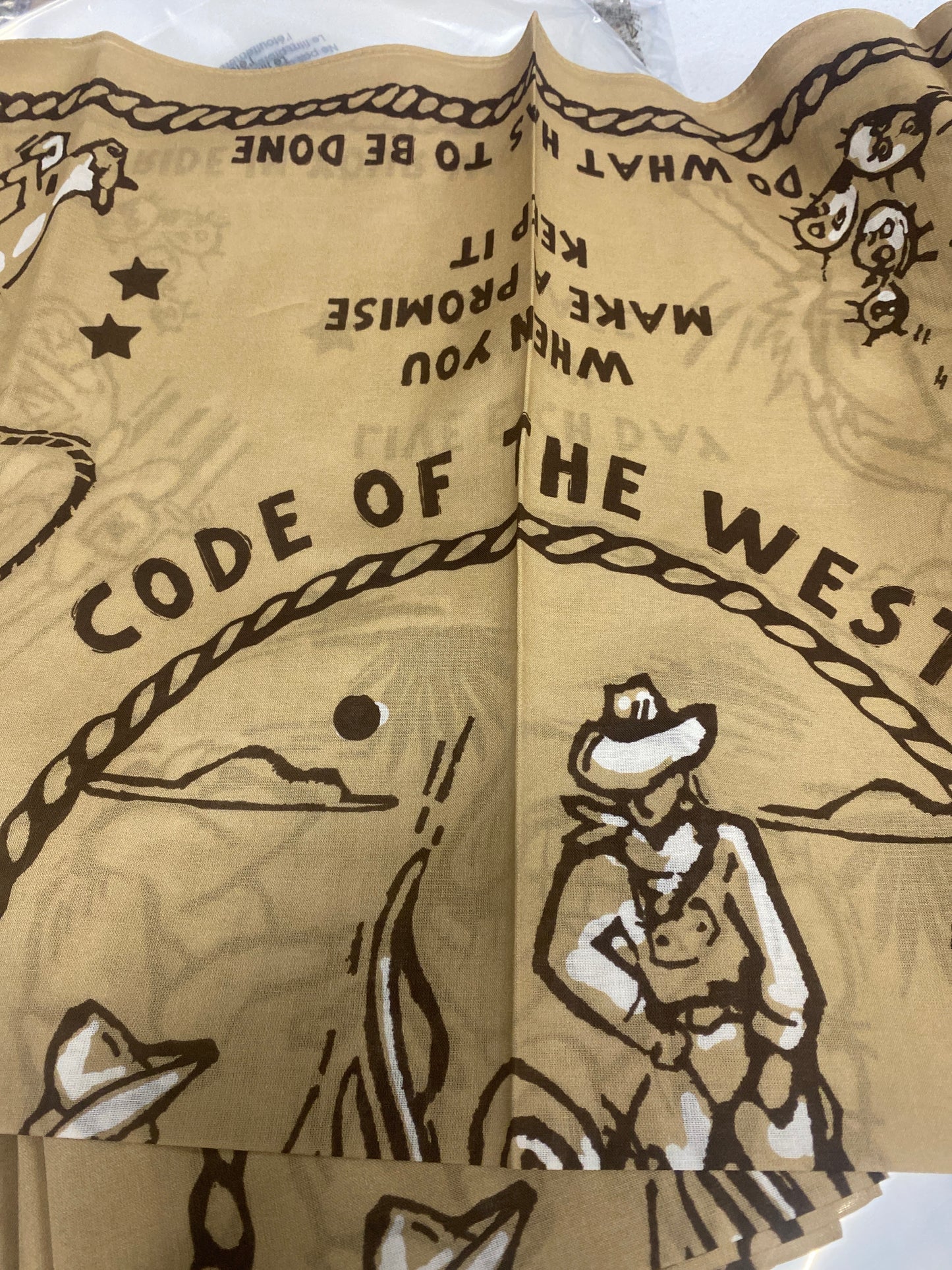 Code of the West Bandana
