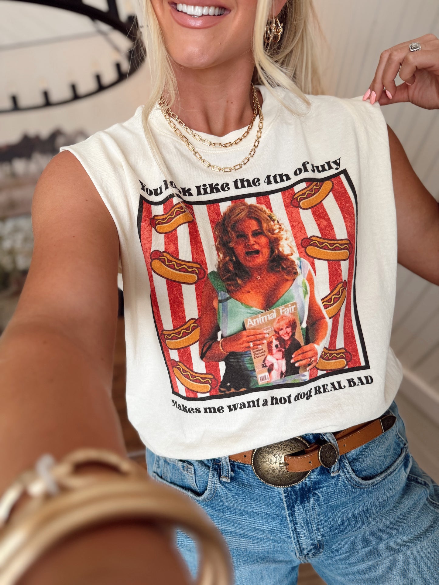 Makes Me Want a Hot Dog Tank