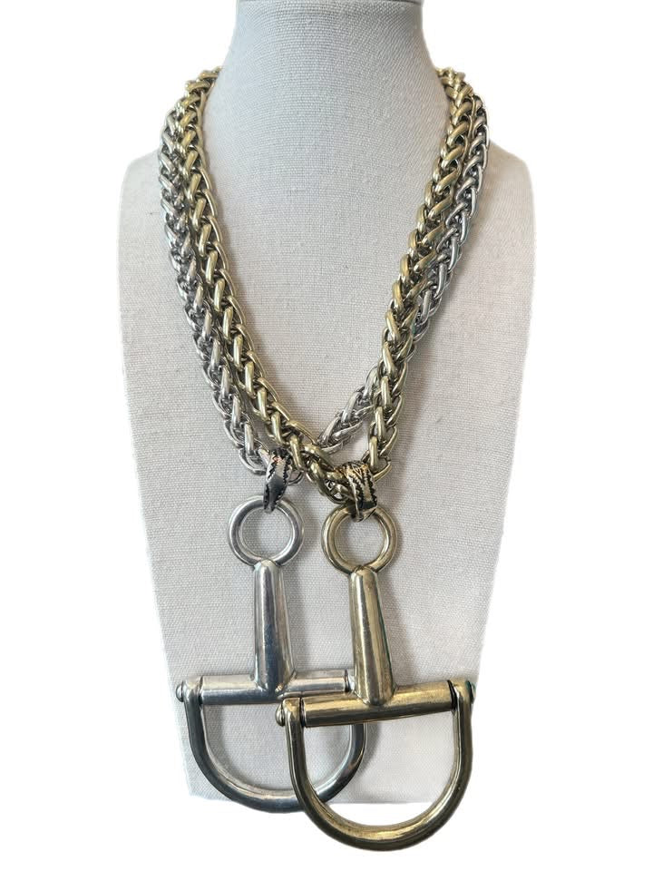 Bit of Western Necklace *Silver