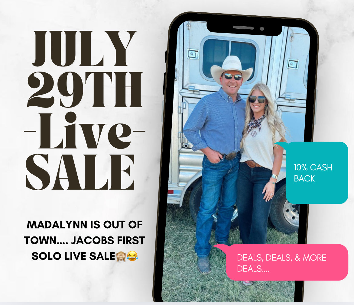 JULY 29TH LIVE SALE