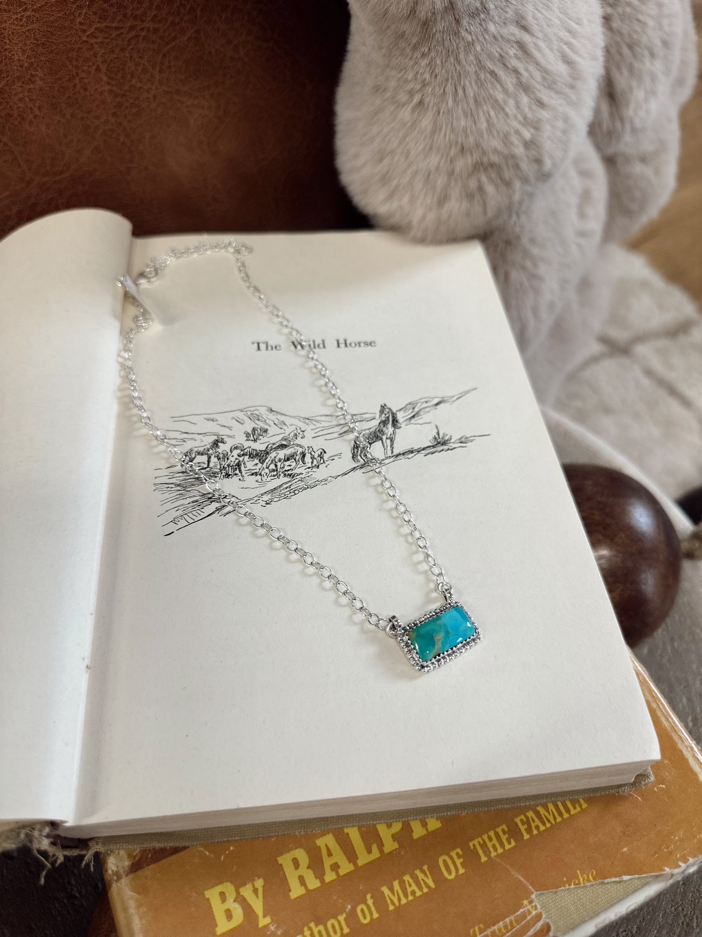 Rodeo Nights Necklace Kingman Turquoise Hada Collection