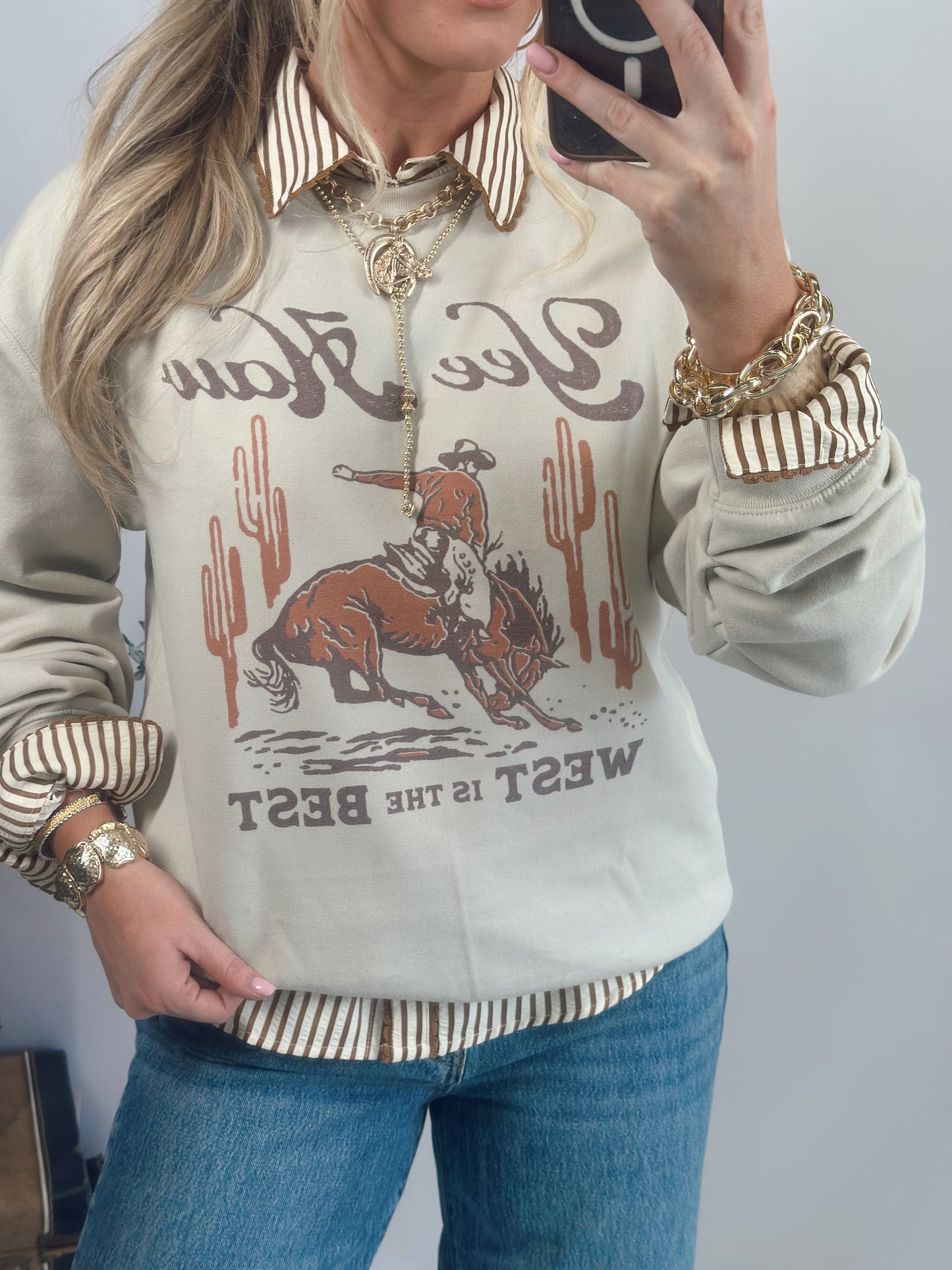 West is the Best Sweatshirt