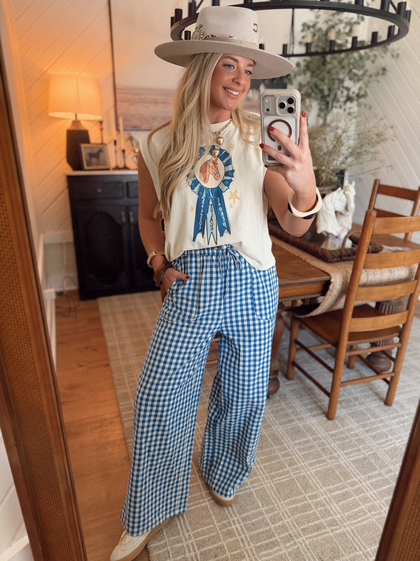 Blue Belle Pants