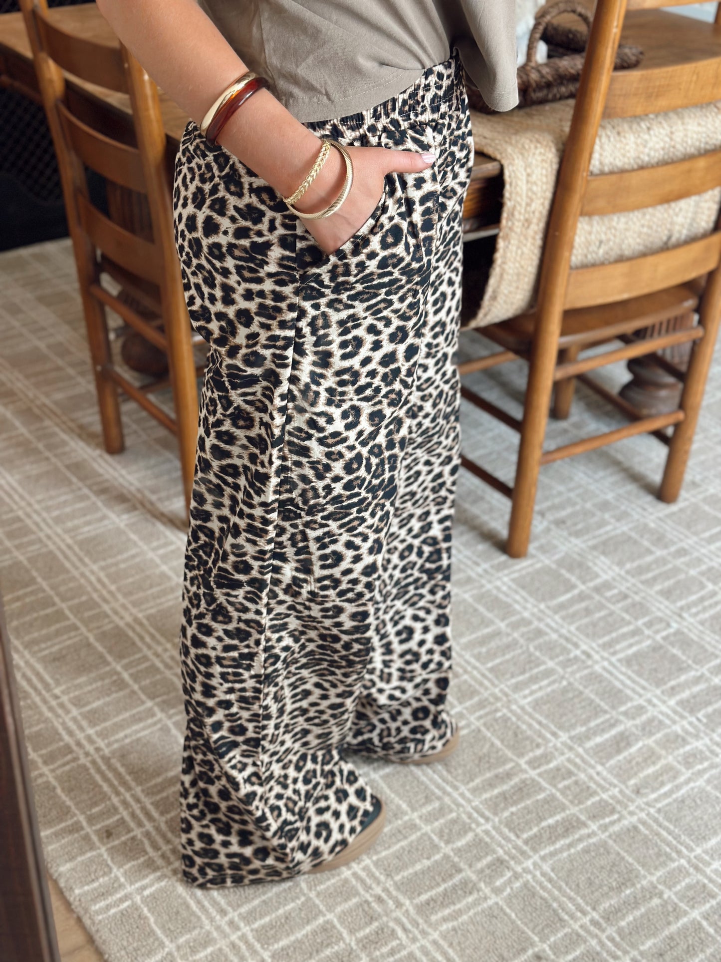 Off Tha Track Pants *LEOPARD