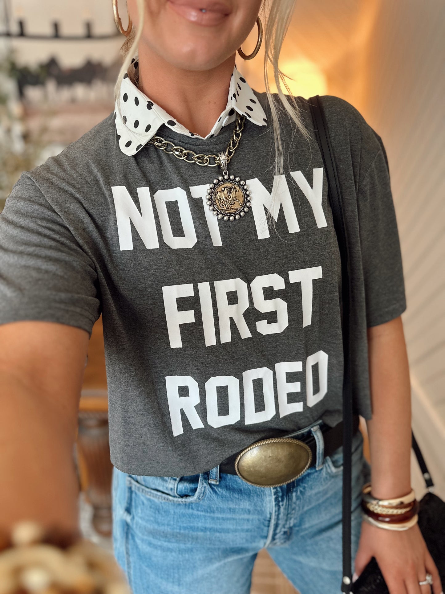 Not My First Rodeo Tee