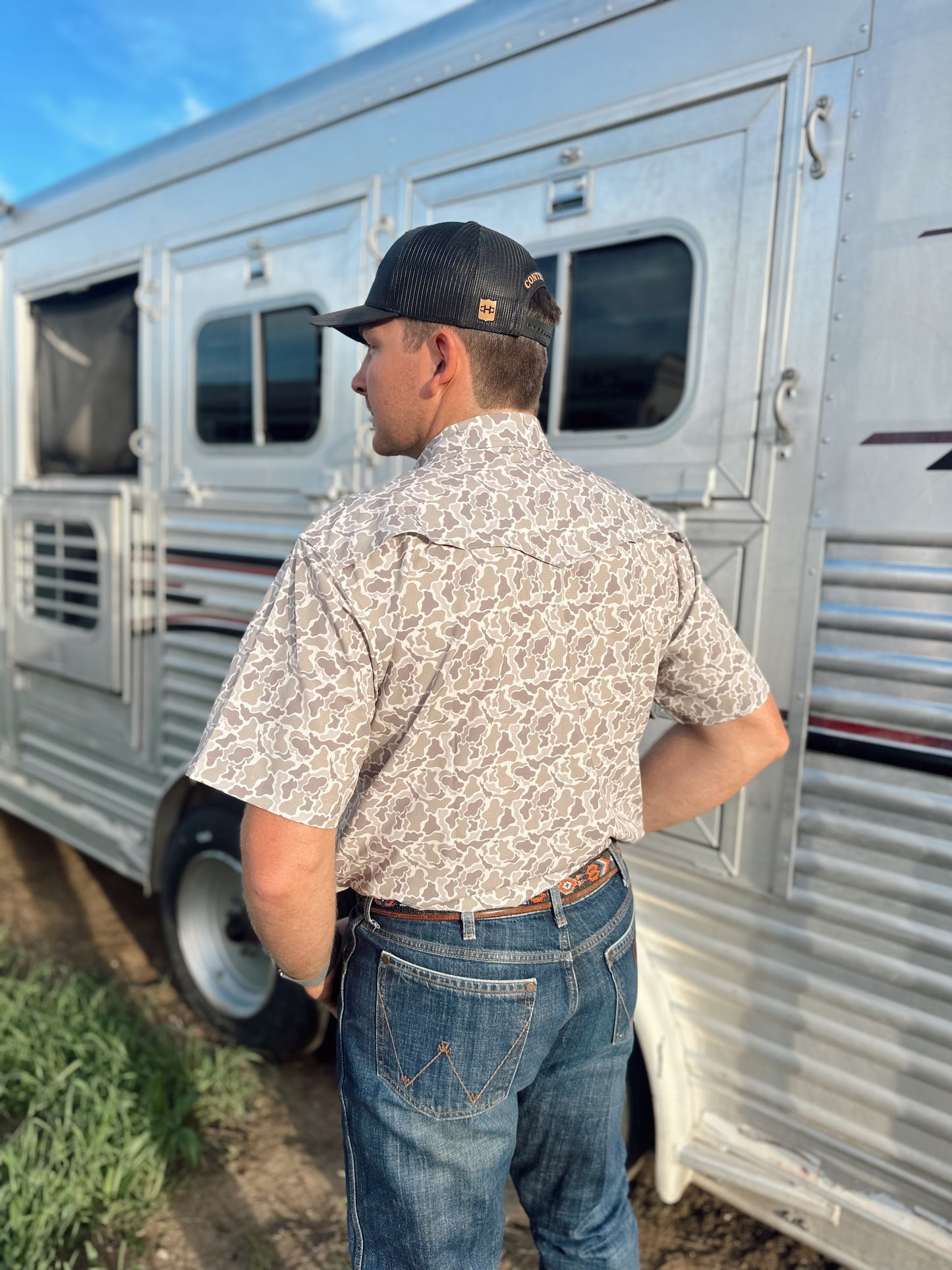 HornKnot The Woodland RangeVent Performance Shirt- Camo