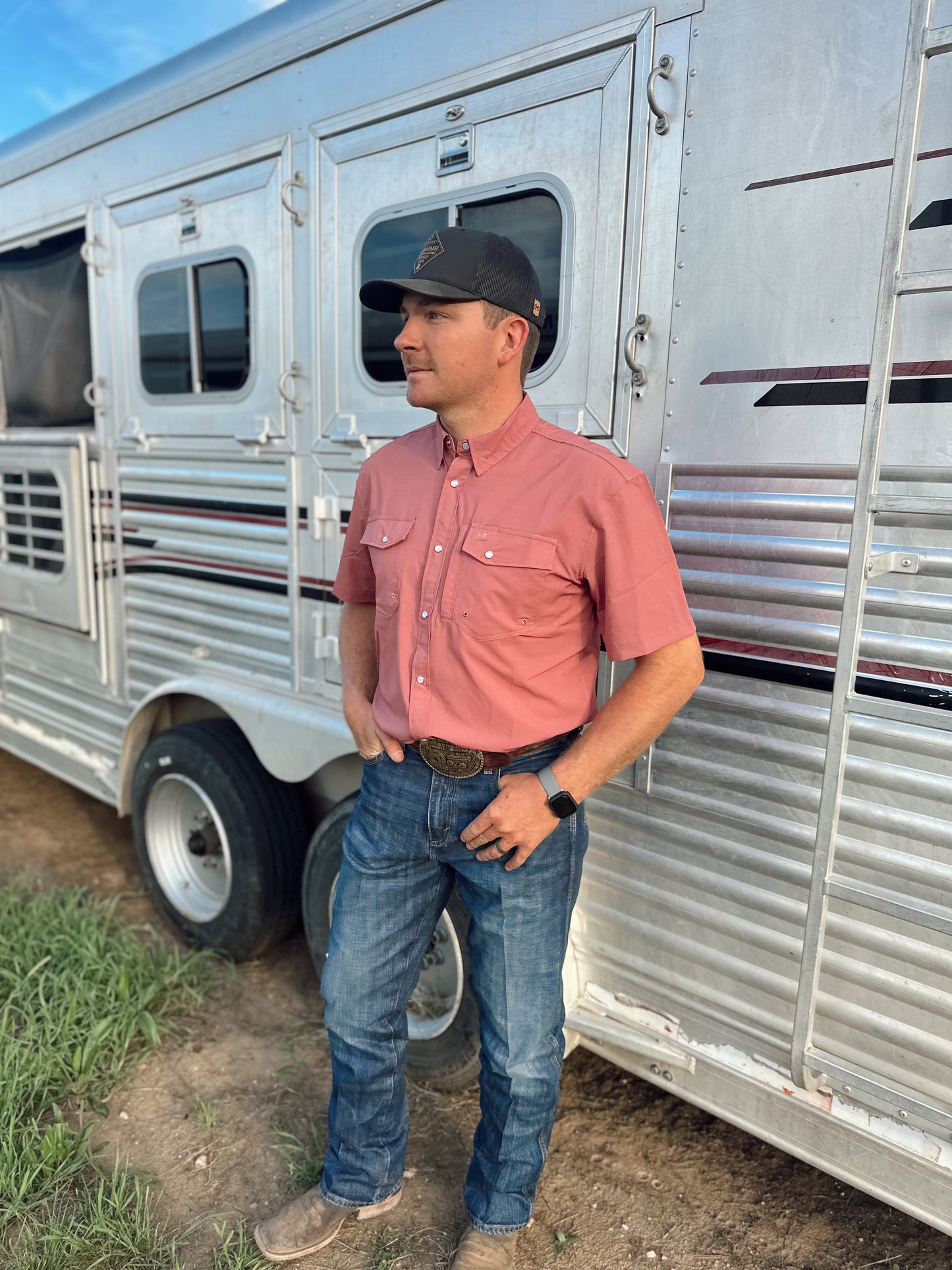 The Vintage RangeVent Performance Shirt- Mauve
