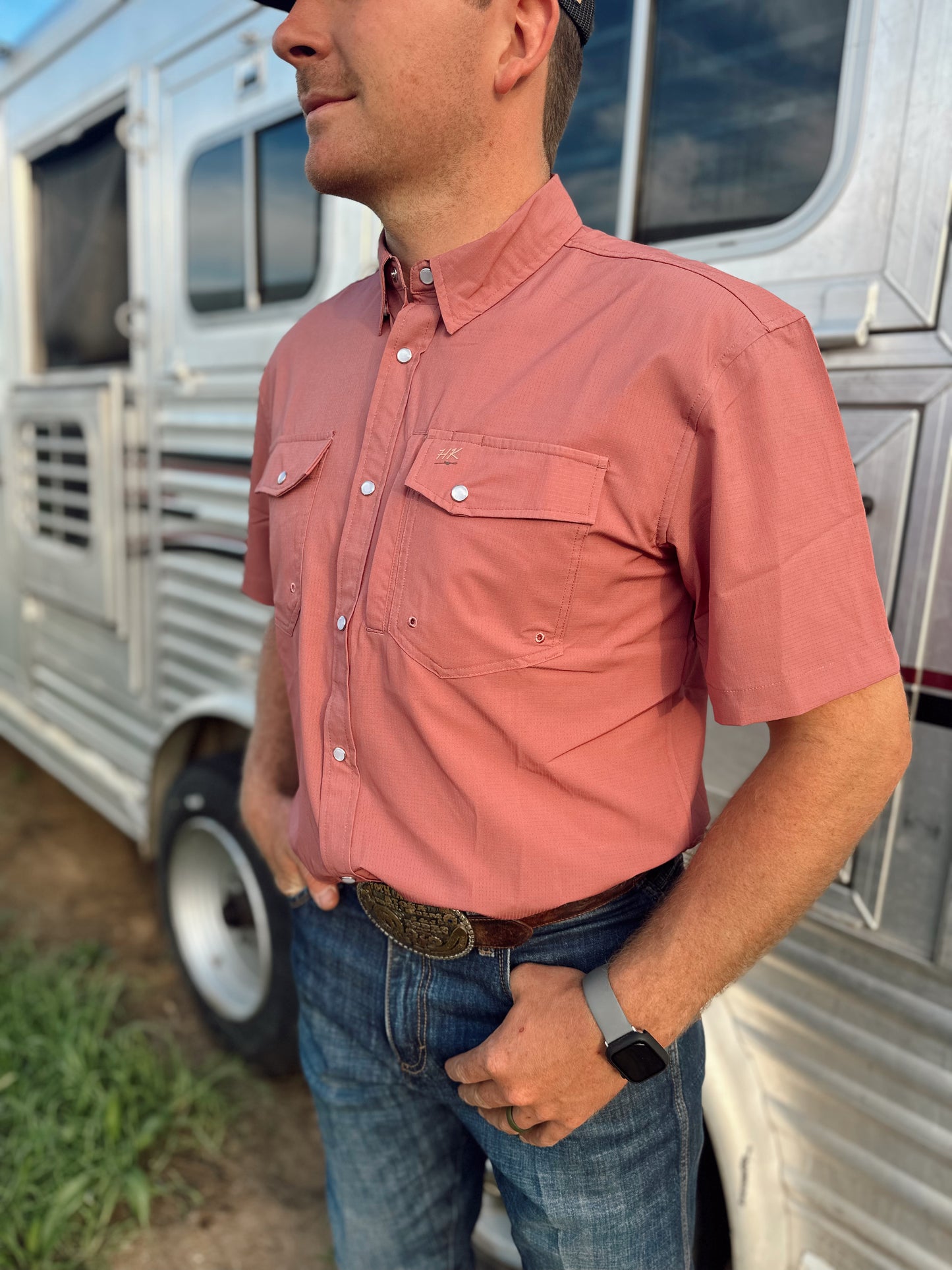 The Vintage RangeVent Performance Shirt- Mauve