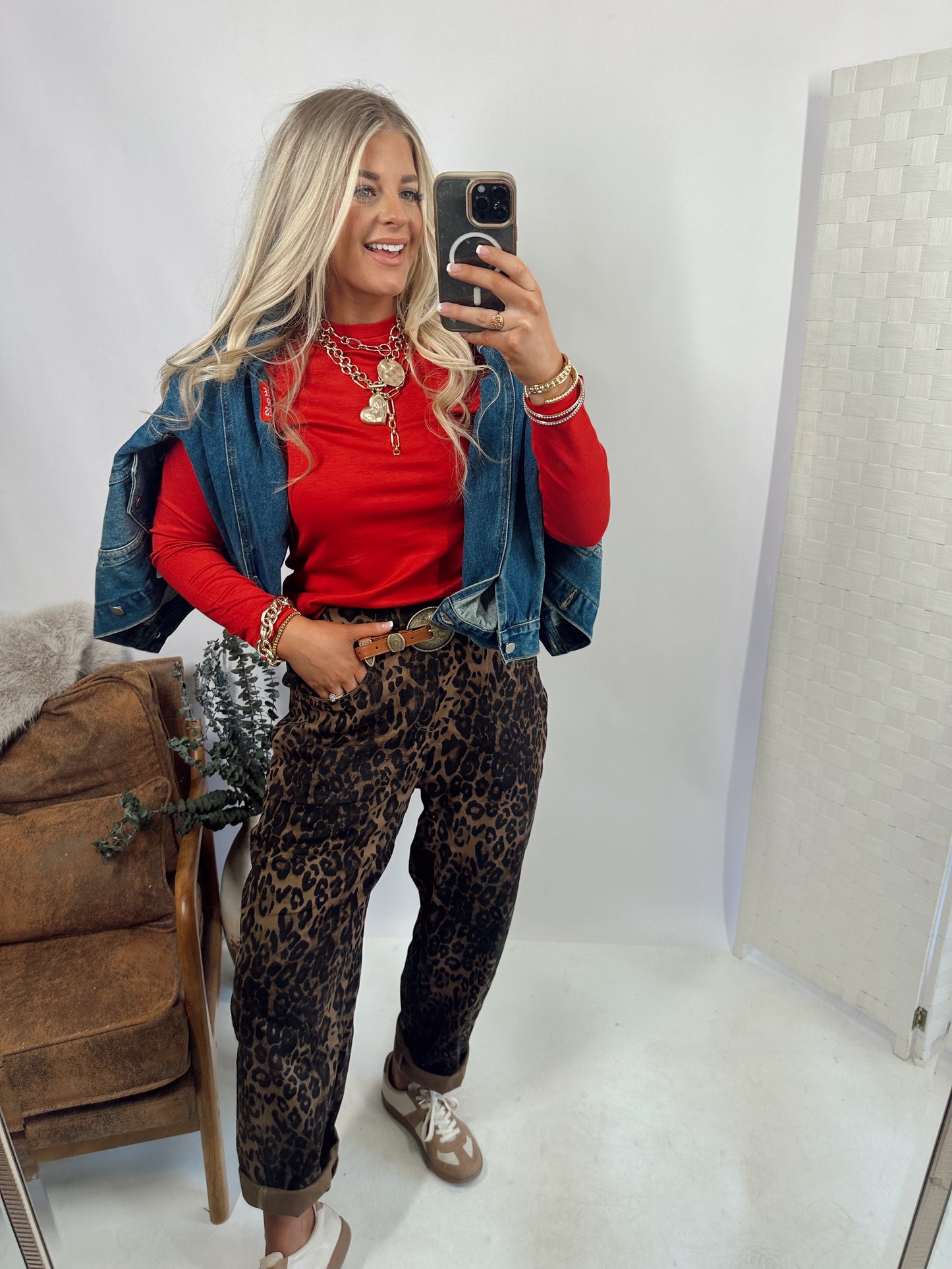 CLOUD BASIC L/S *ROJO