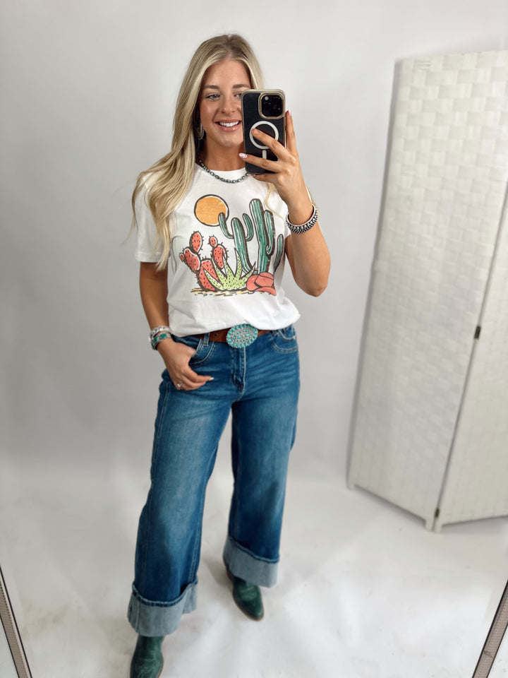 Cactus Cowgirl Graphic