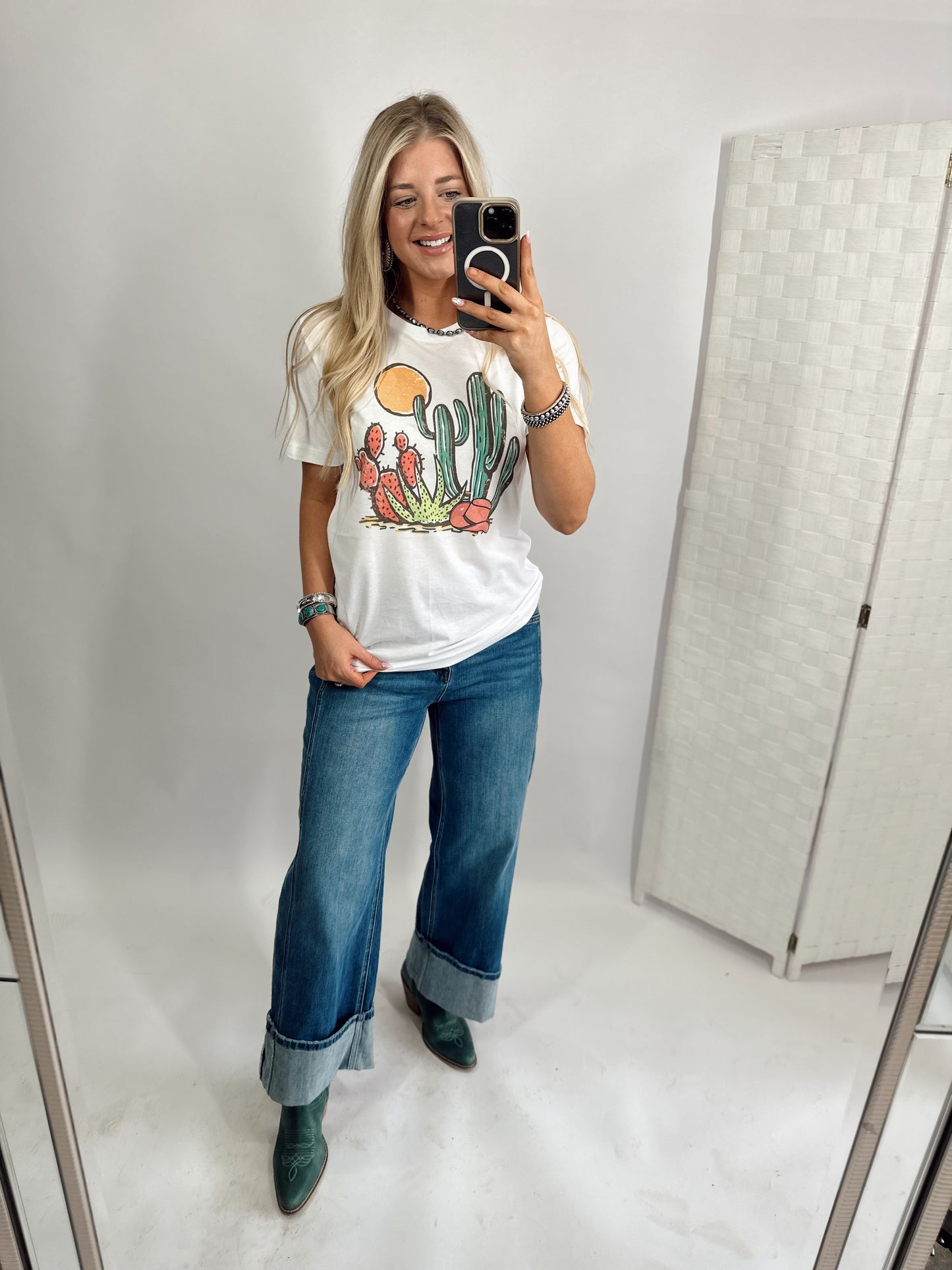 Cactus Cowgirl Graphic