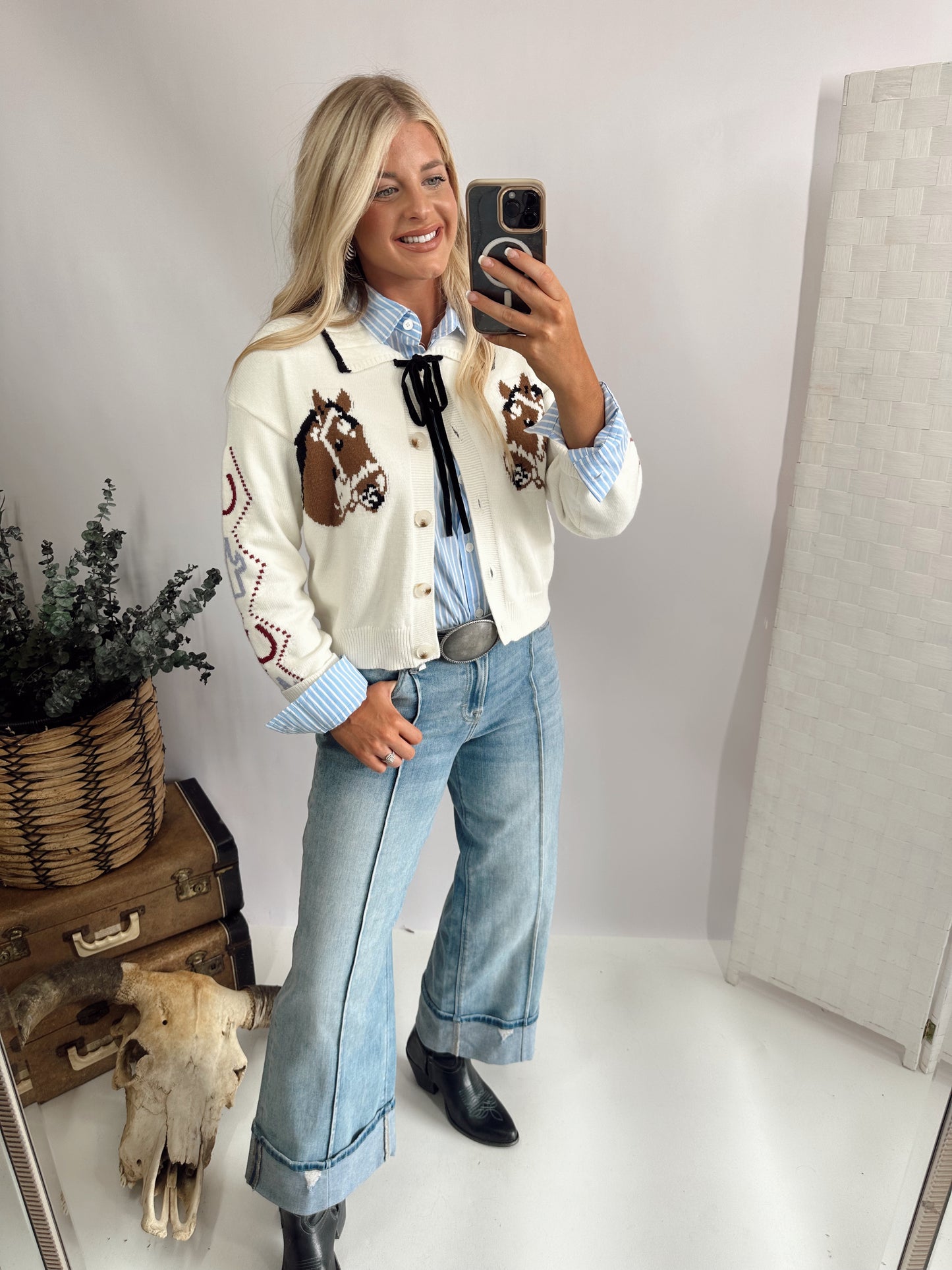 Double Pony Top