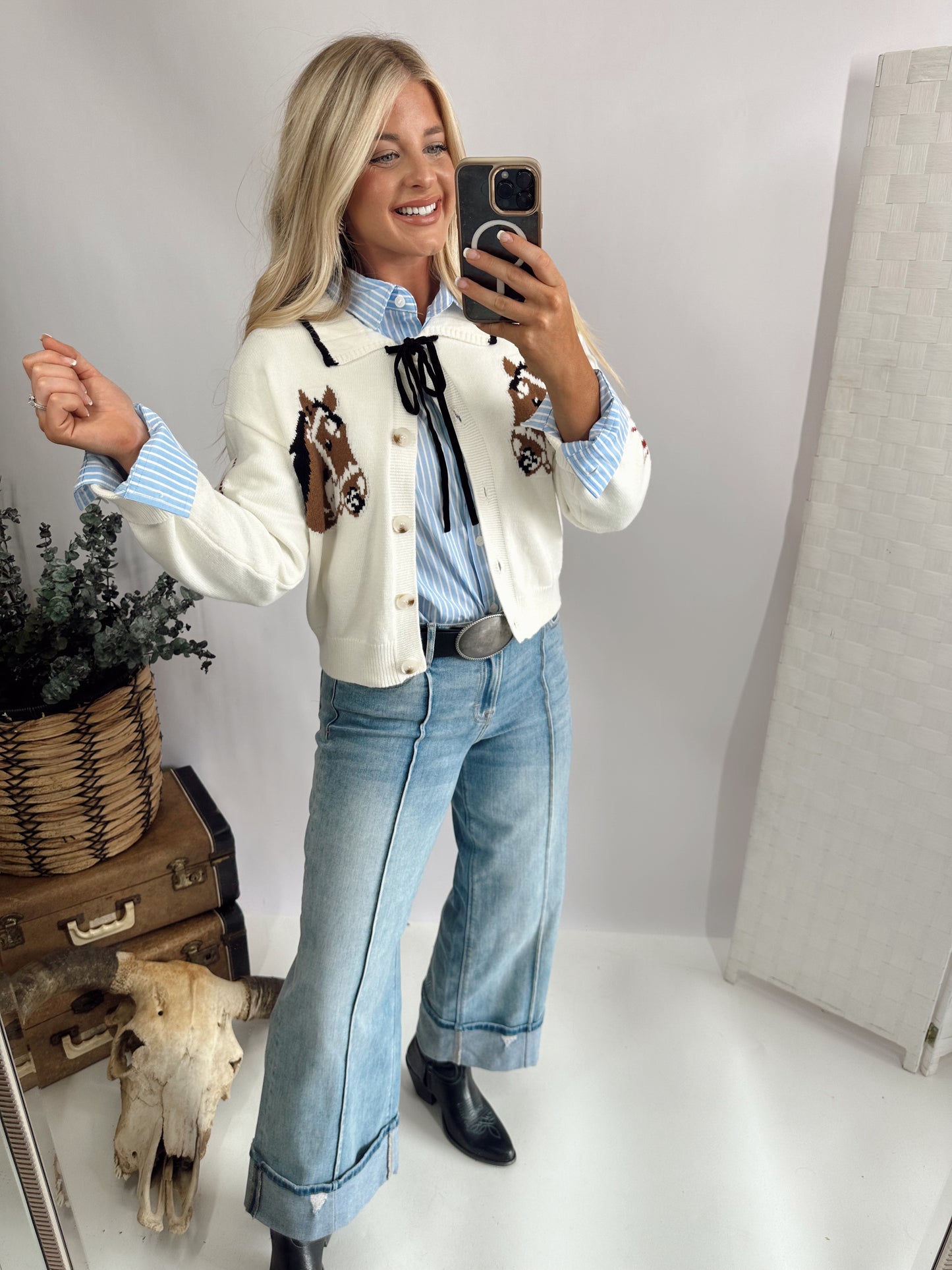Double Pony Top