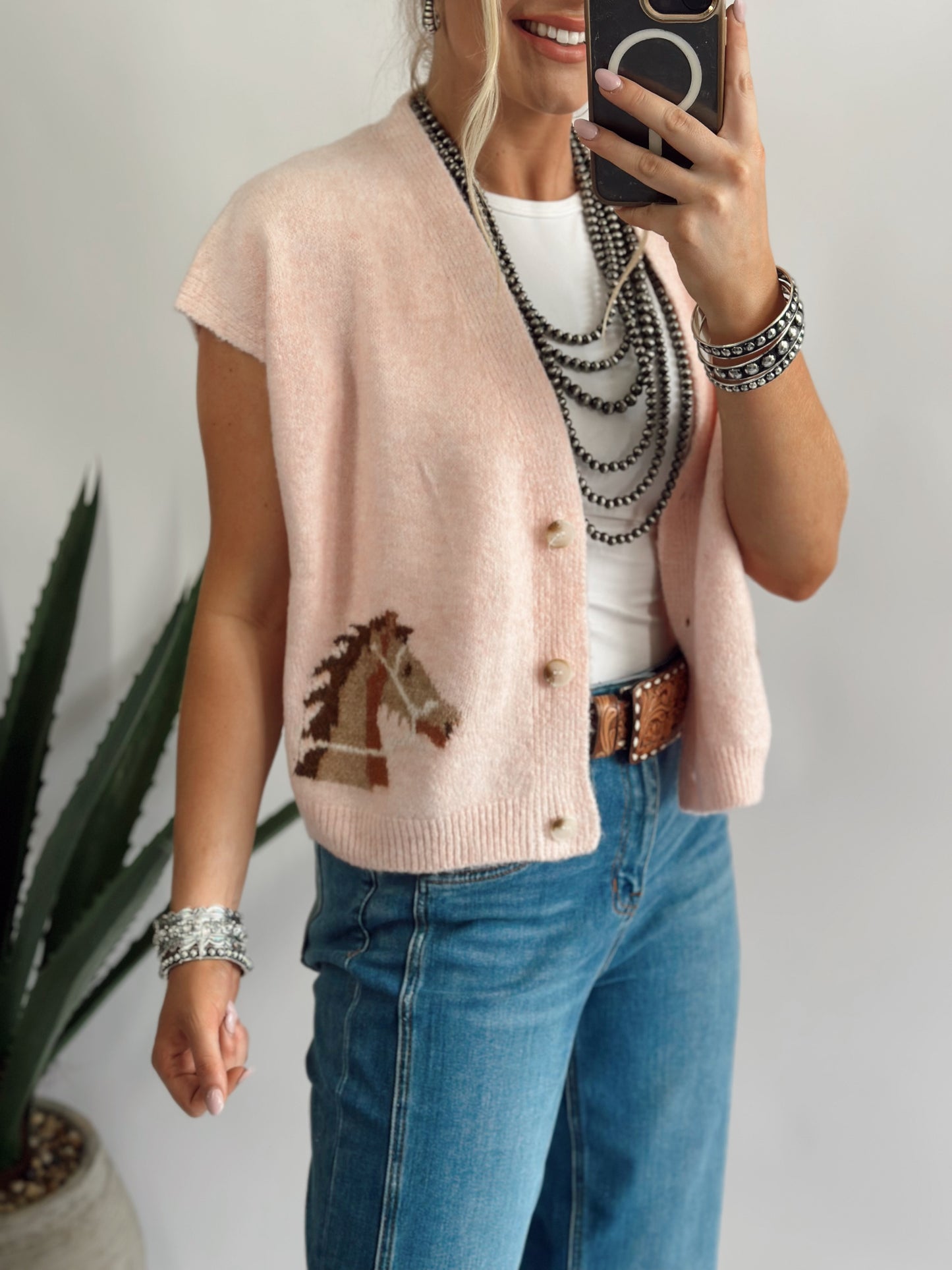 Pink Pony Sweater