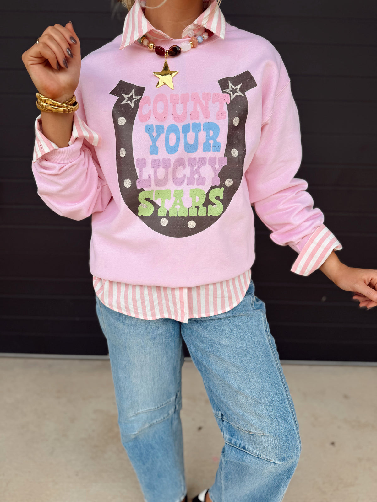 Count your Lucky Stars Sweatshirt