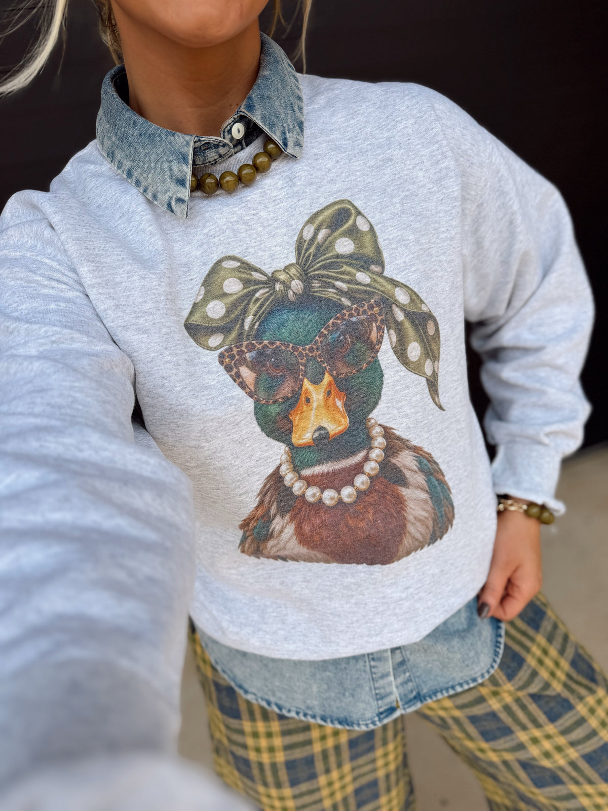 Glam Duck Sweatshirt