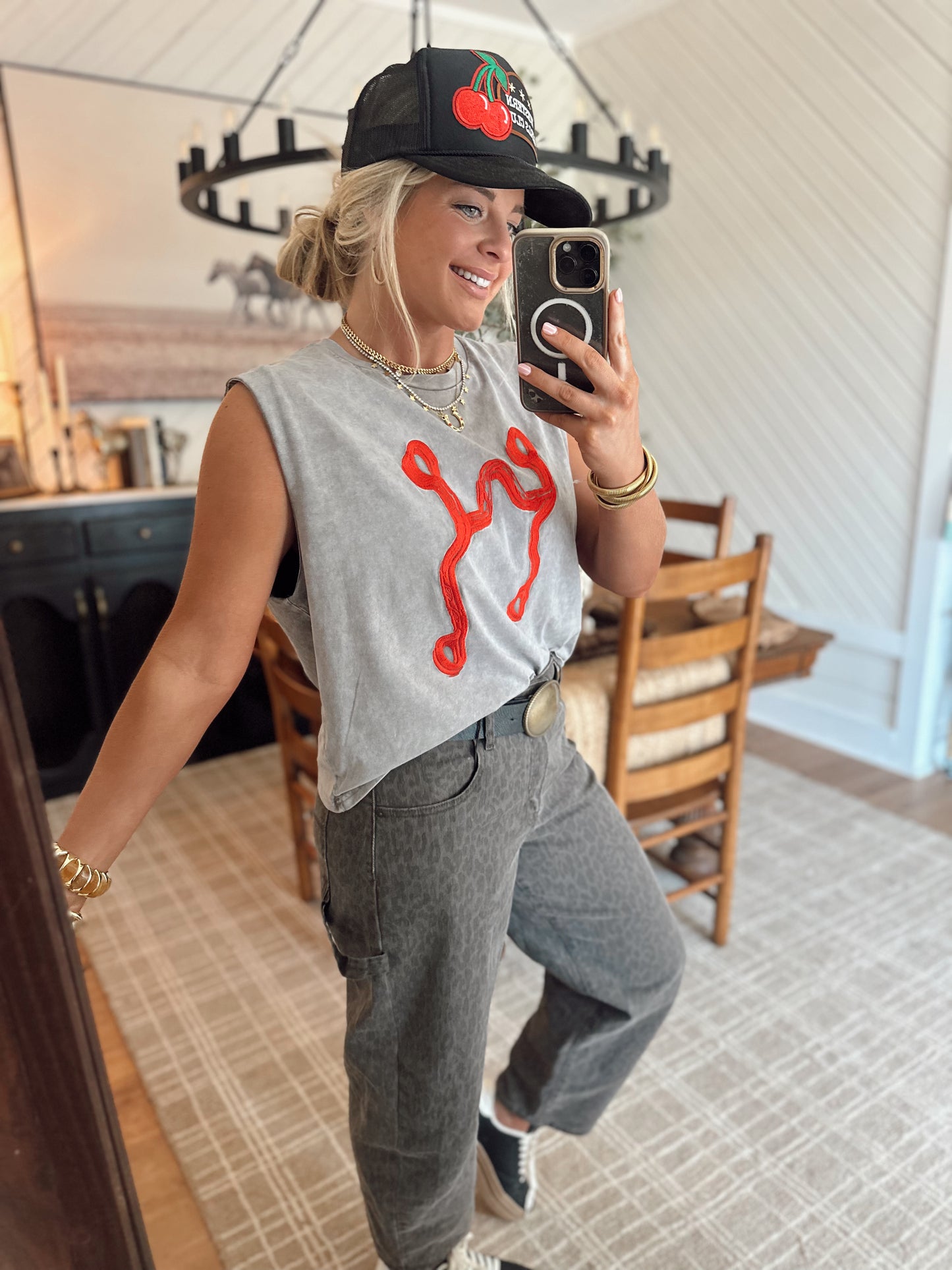 ROJO RANCH MUSCLE TEE