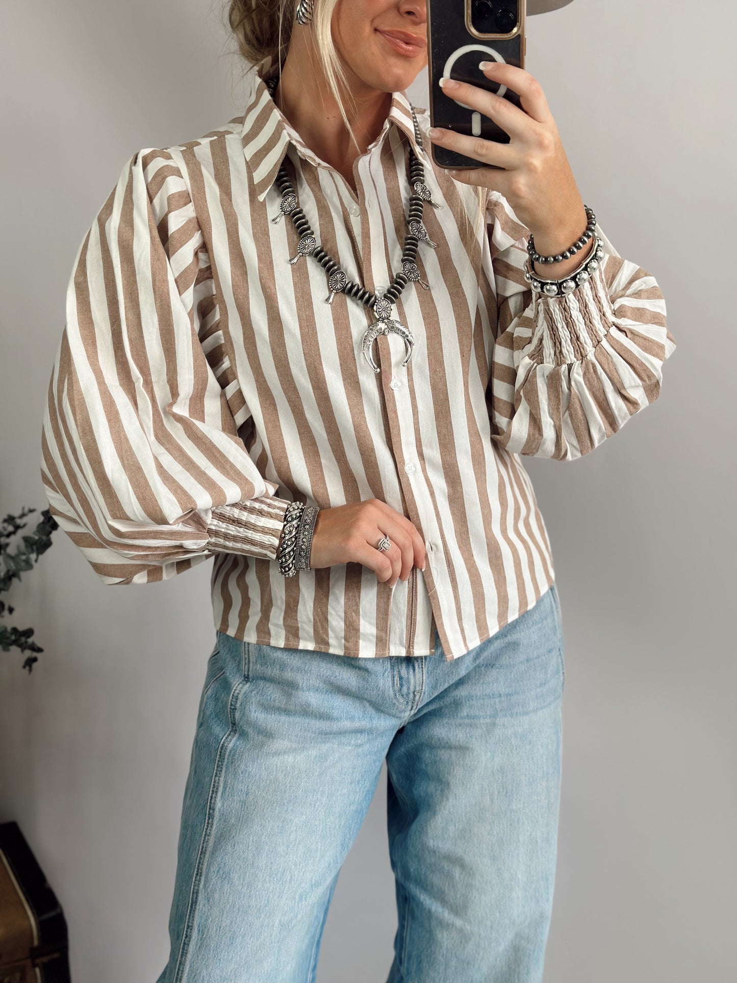 Reign Button Up