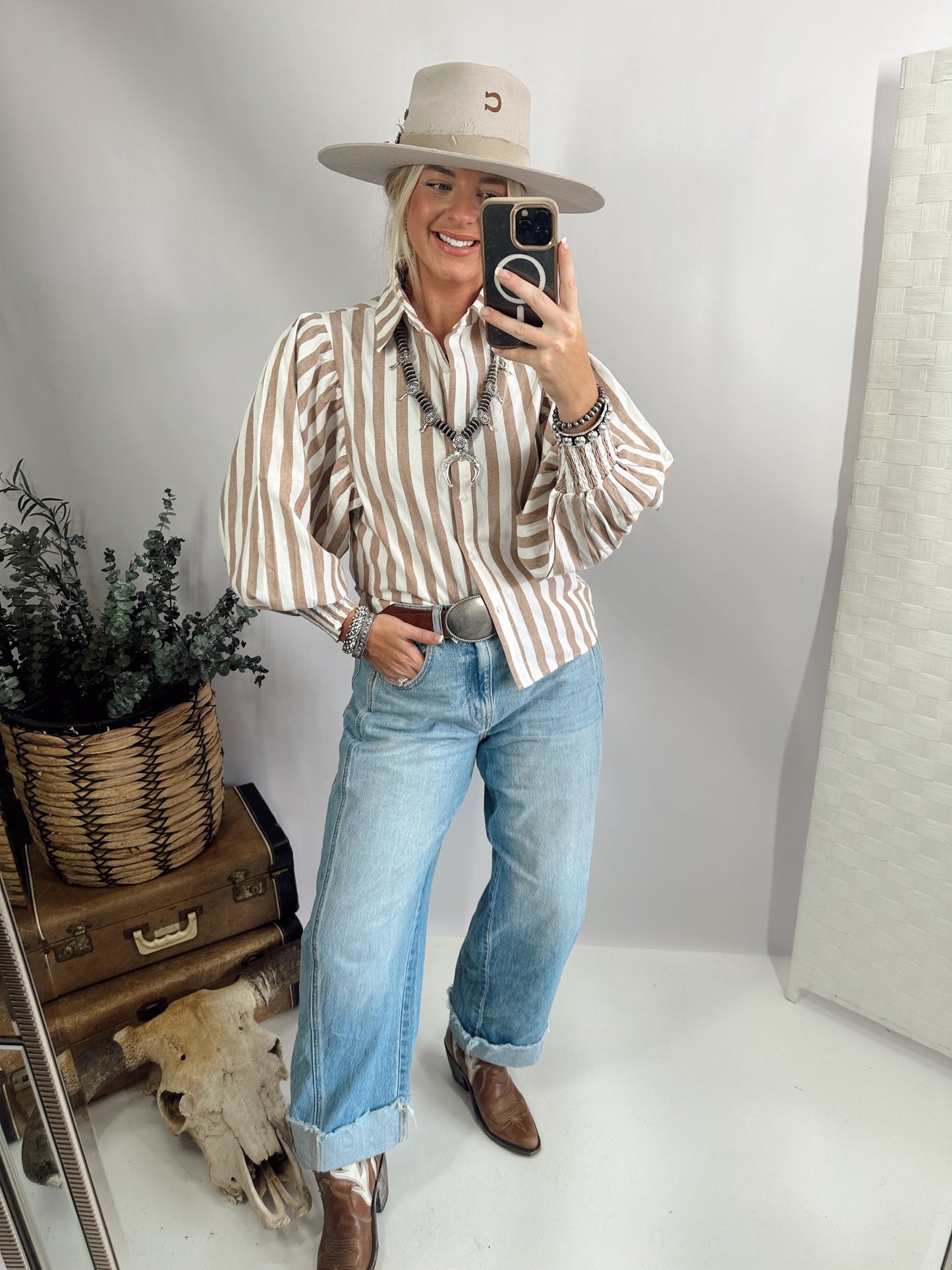 Reign Button Up