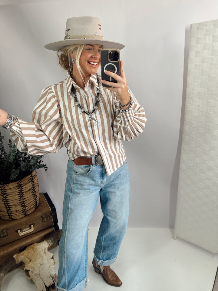 Reign Button Up
