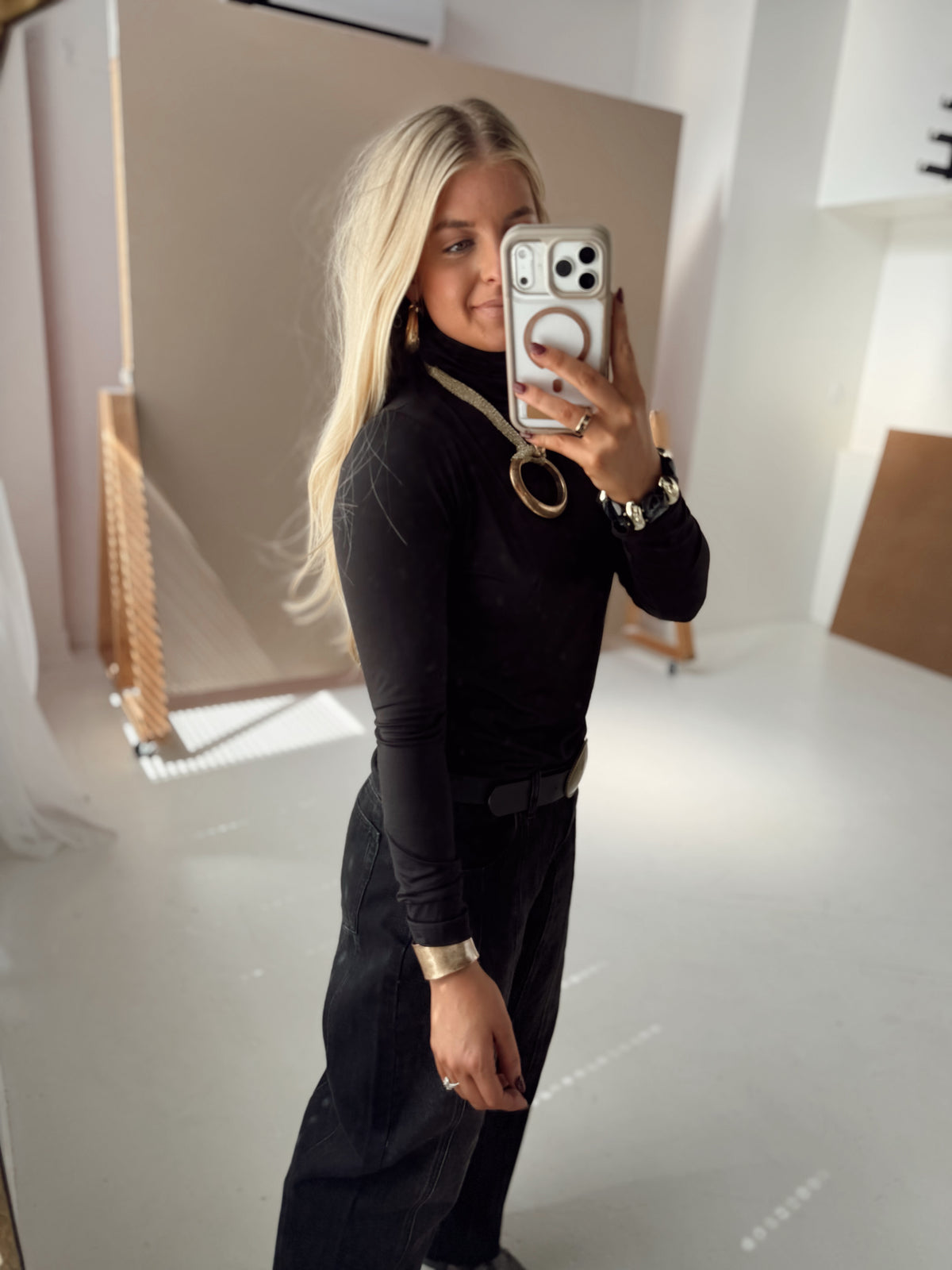 Tatum Turtleneck *Black
