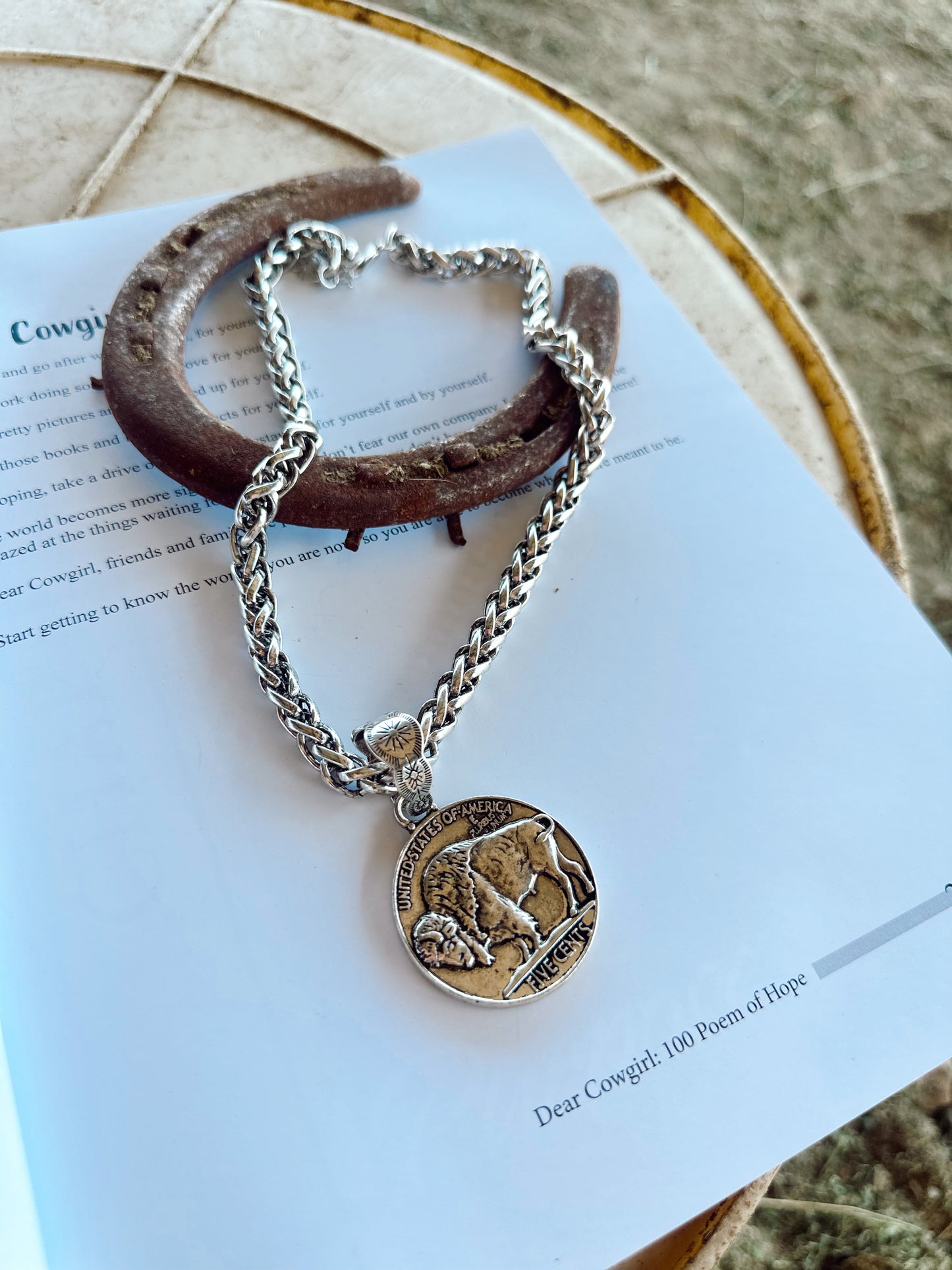 Buffalo Coin Necklace