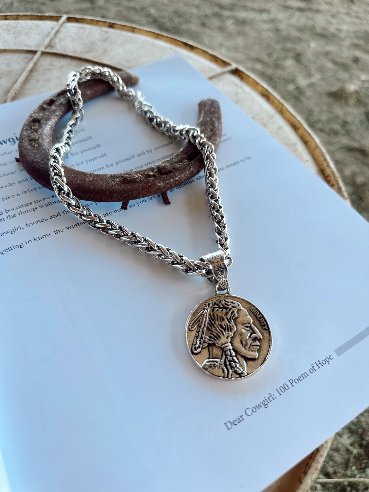 Buffalo Coin Necklace