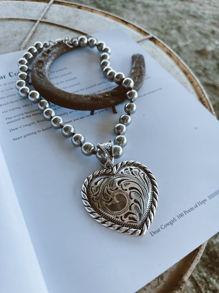 The Cowboy Heart Necklace