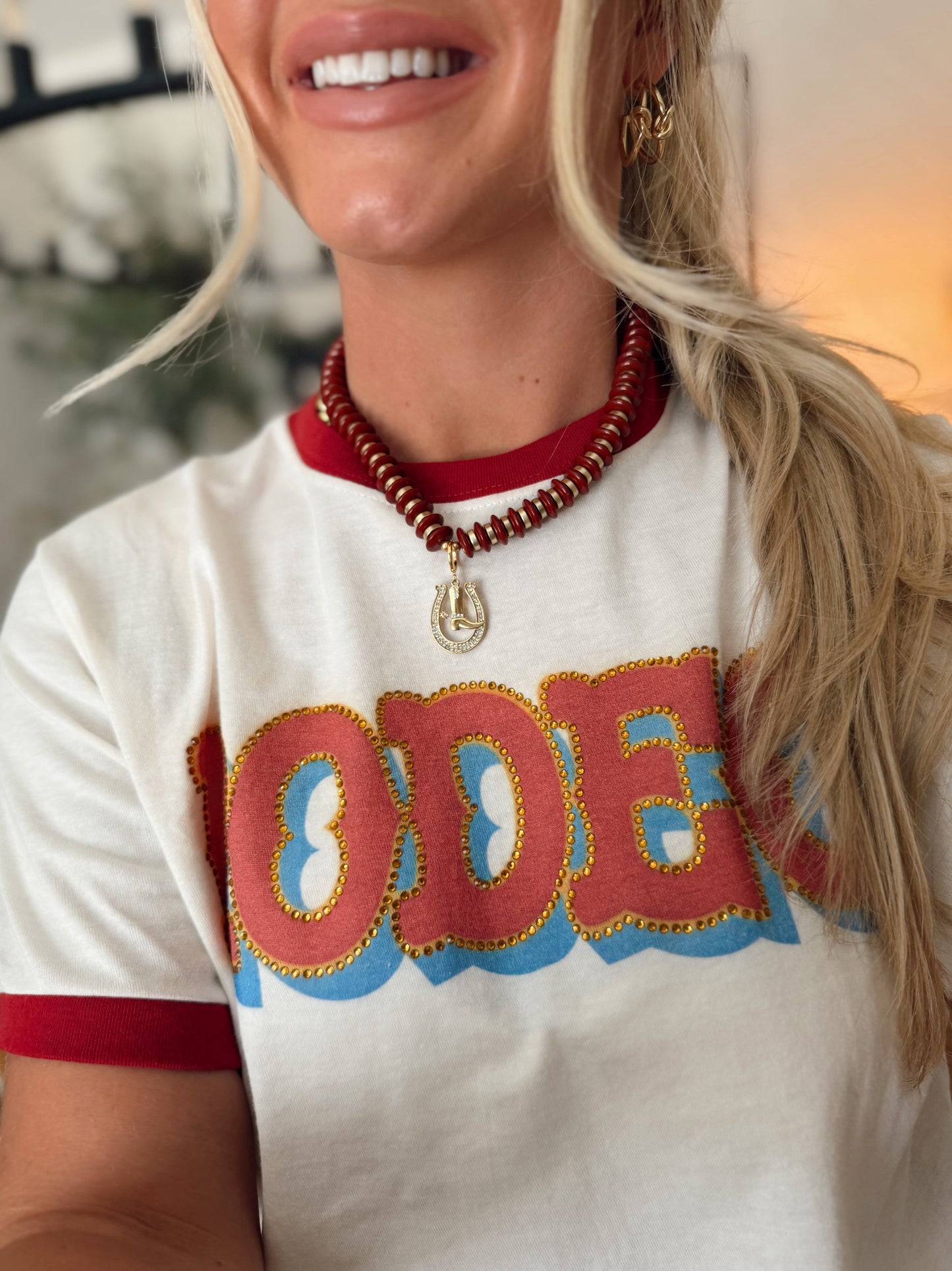 Leni Brown Beaded Necklace