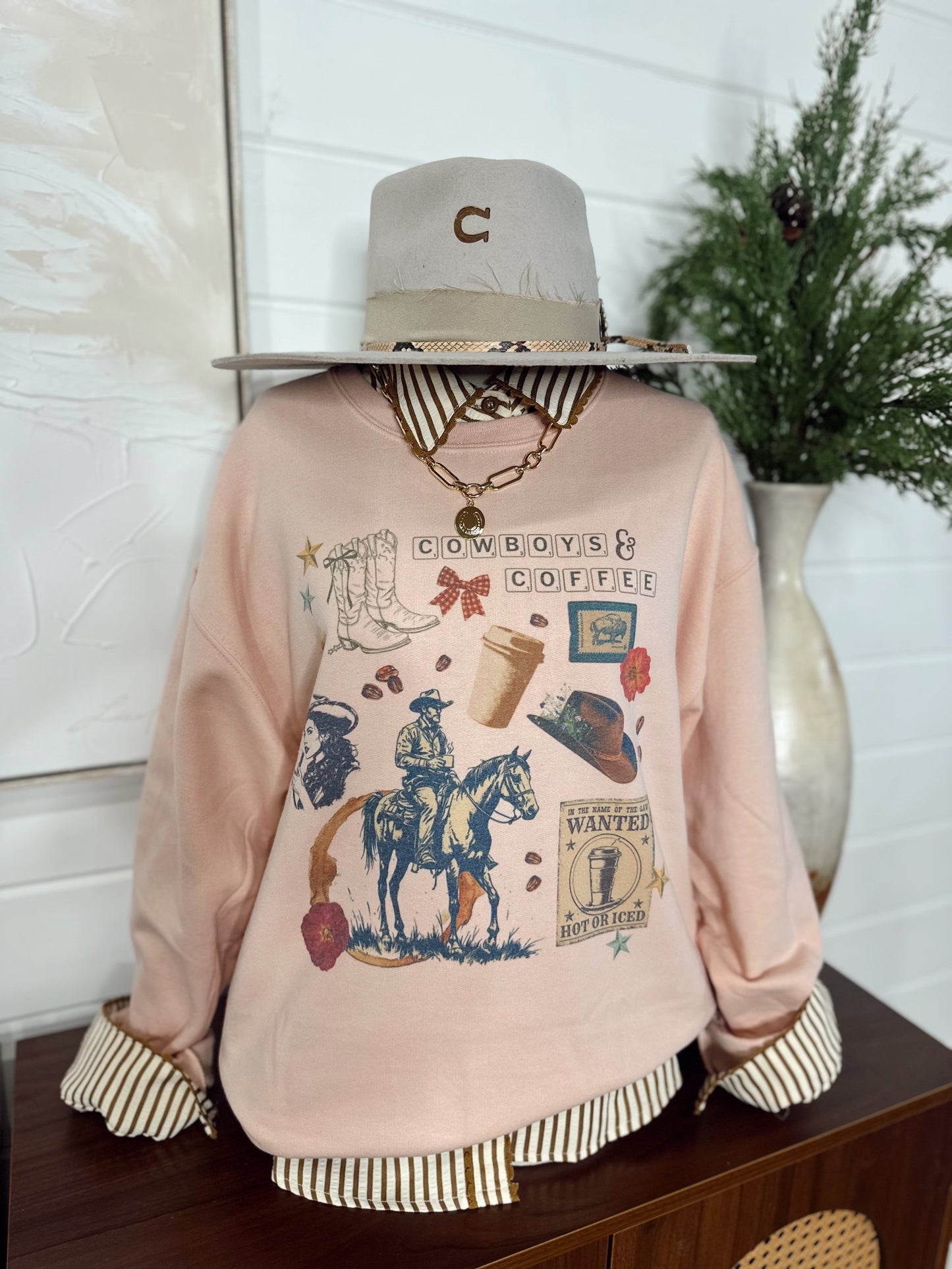 Cowboys & Coffee Sweatshirt