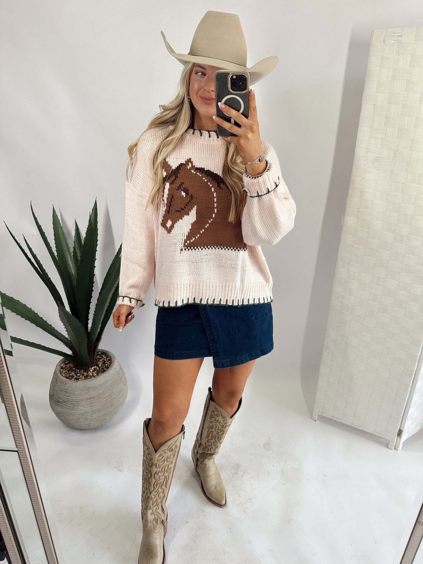 See Ya Cowboy Sweater