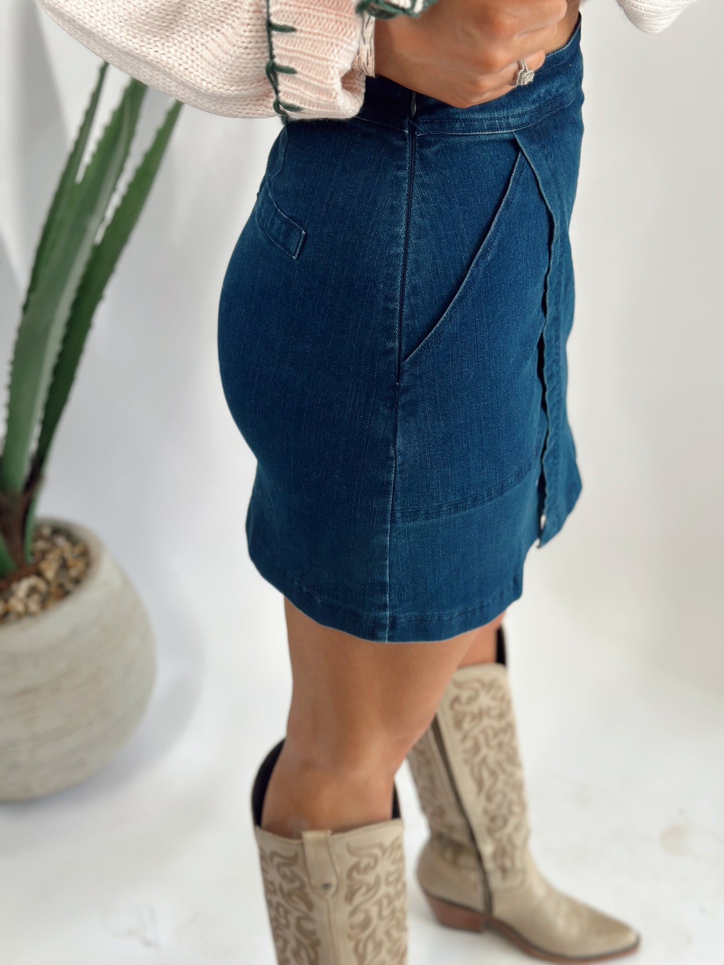 Carolina Skirt *Denim