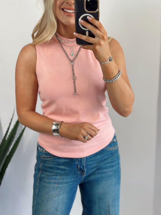 CLOUD BASIC MOCK TANK *BLUSH