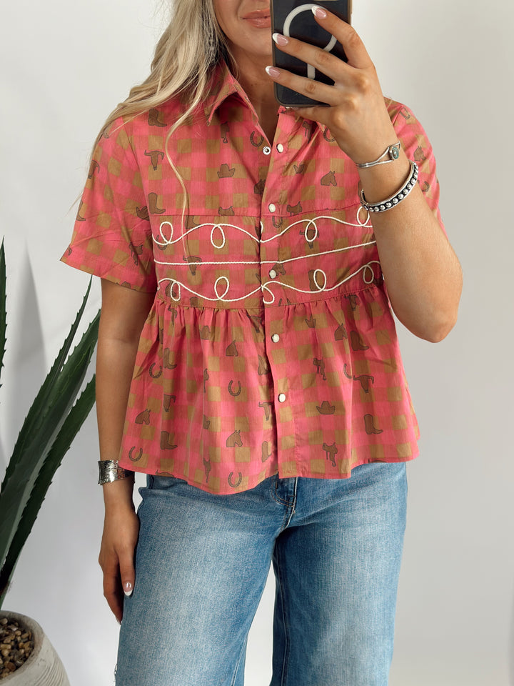 LOOPTY LOU *GIDDY GINGHAM