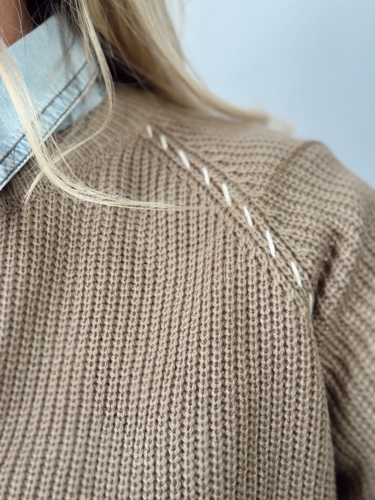 HATS OFF KNIT *TAUPE