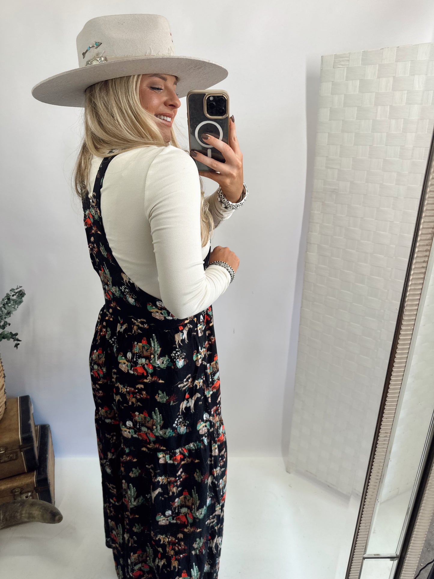 Wagon Wheel Romper