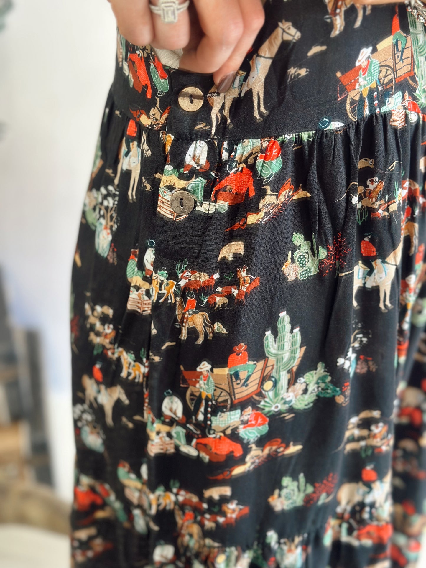 Wagon Wheel Romper