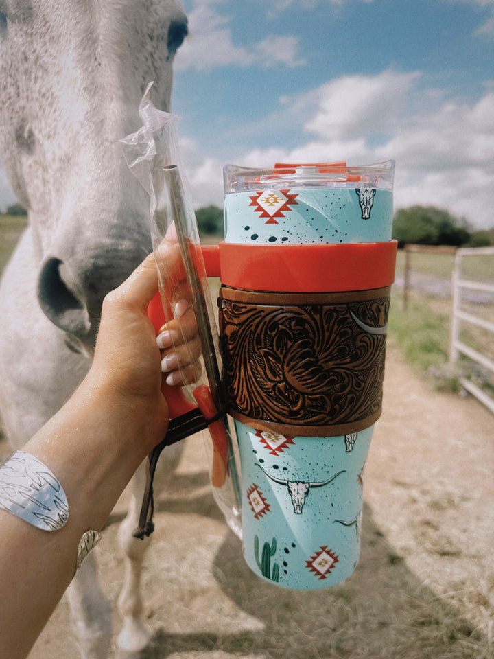 Wide Wyoming Tumbler In Sea Blue - WITH TOOLING