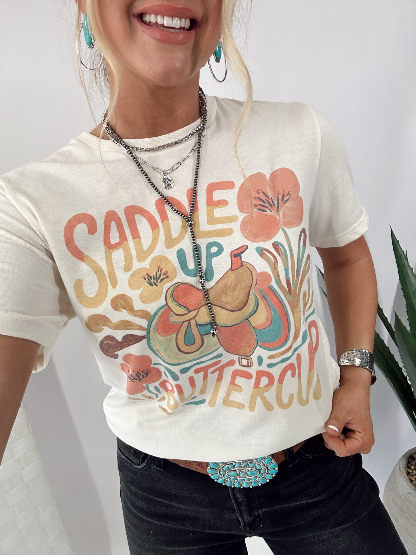 Saddle Up Buttercup Graphic