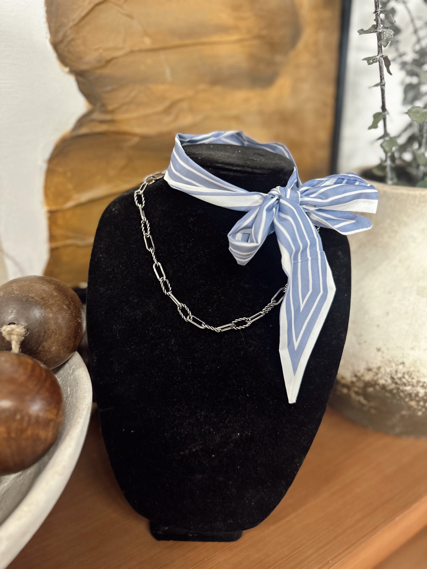 Channing 18"Necklace *Silver