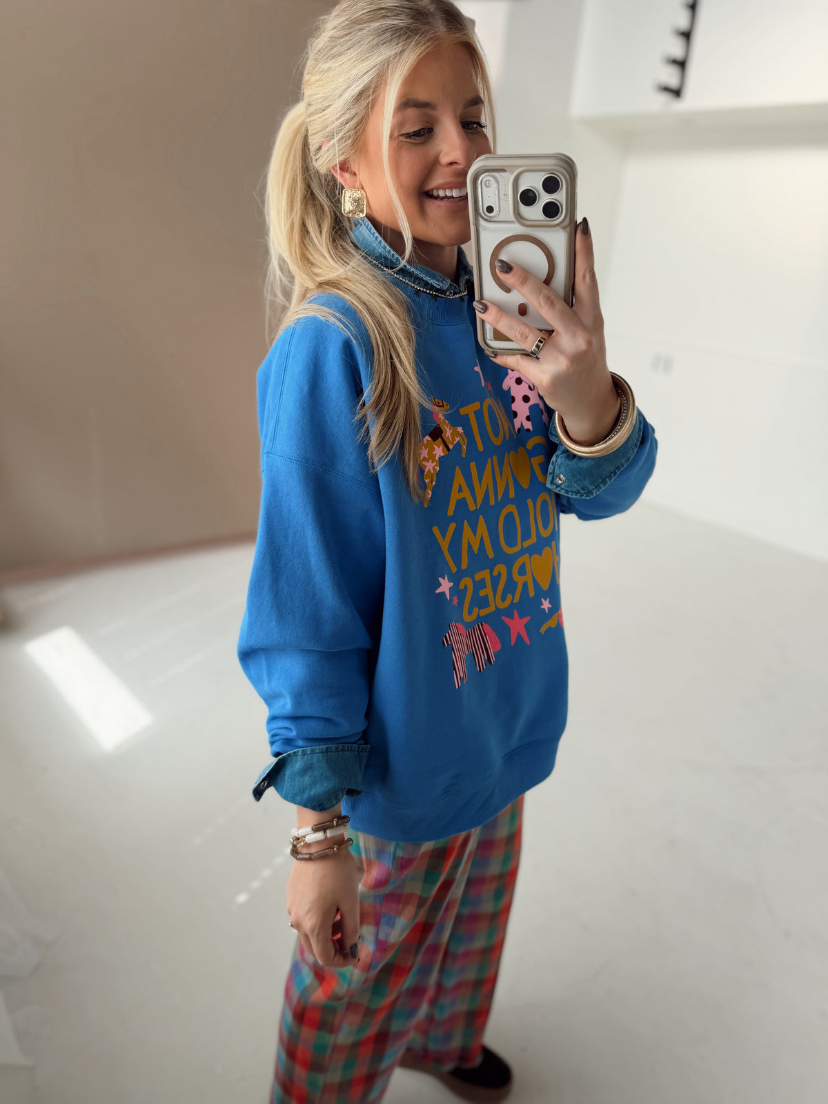 Not Gonna Hold My Horses Sweatshirt