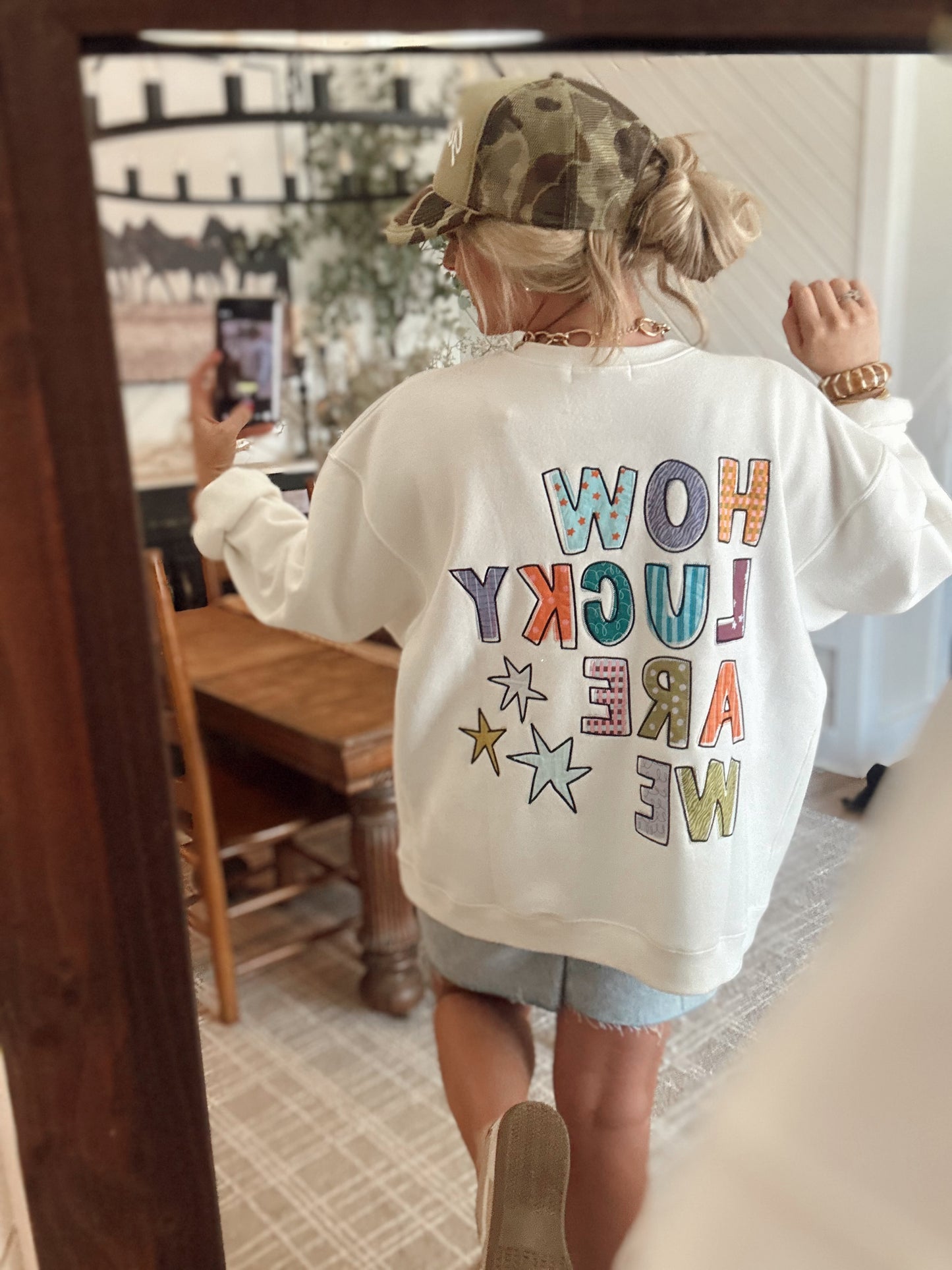 How Lucky are We Sweatshirt